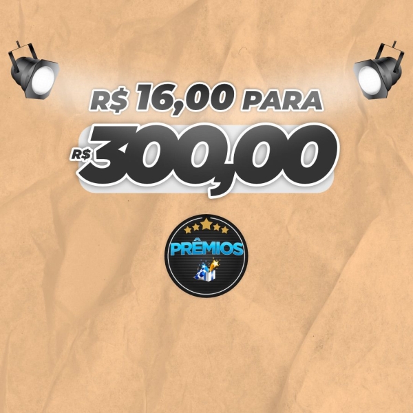 CORUJA 21:20 16,00 para 300,00
